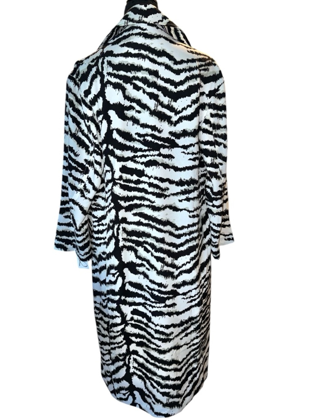 Victor Alfaro Collective Zebra Print Lightweight Jacket, Size Oversized XS - Picture 5 of 8